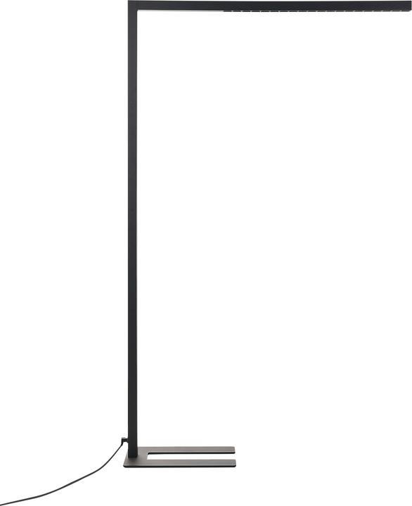 Produktbild Beliani Stehlampe LED Metall schwarz 194 cm rechteckig MENSA (10800 lm, E27)