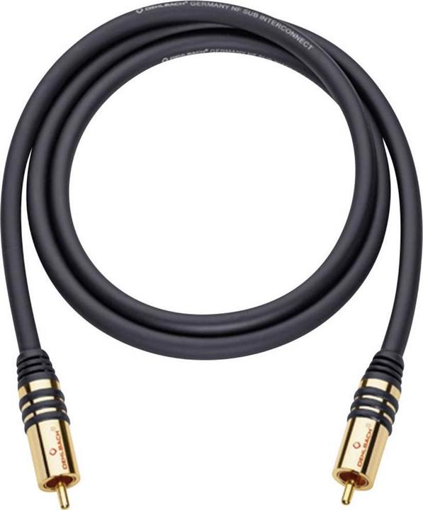 Actual product image Oehlbach Nf Sub (1 m, Cinch)