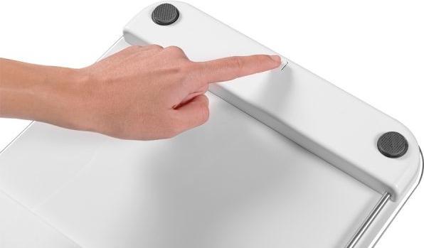 Actual product image Macom Smart Body Scale Electronic personal scale with battery-free operation Square Bi (180 kg)
