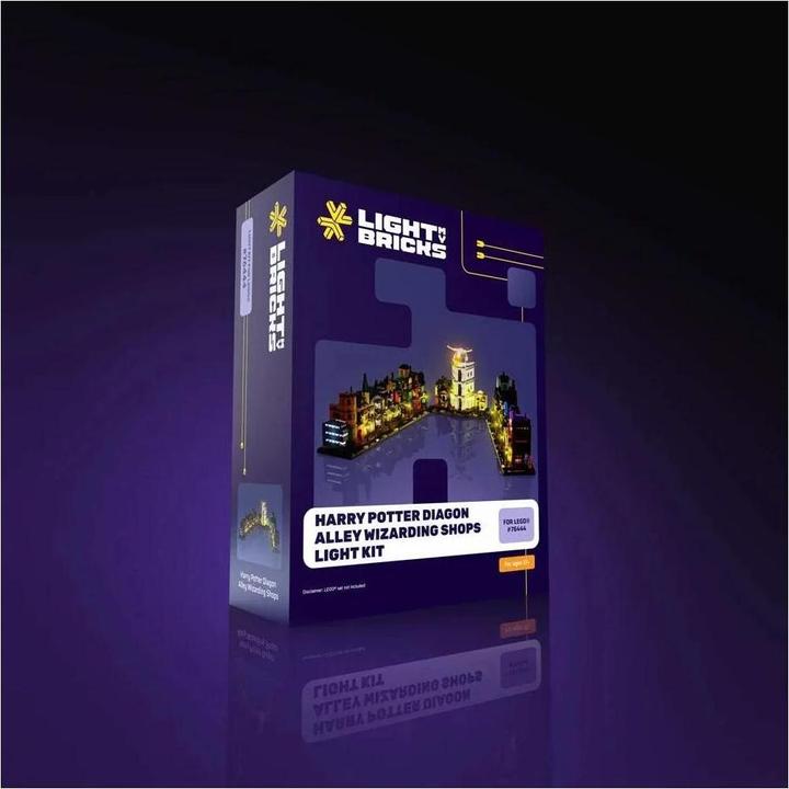 Image du produit Light my bricks LMB 2.0 Kit de lumière pour LEGO® 76444 Harry Potter - Les boutiques magiques du Chemin de Traverse