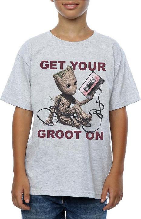 Image du produit Guardians of the Galaxy T-Shirt garçon "Get Your Groot On" Heather (152, 158)