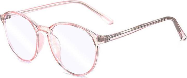 Actual product image Techsuit - Anti-Blue Light Glasses Reflex TR90 (F8551-C5) - Round - Pink