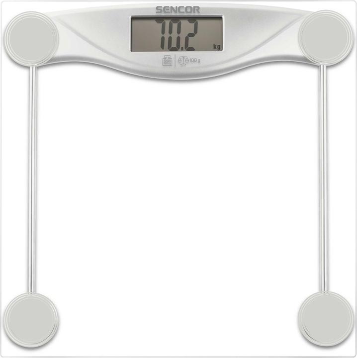 Immagine prodotto Sencor SBS 113SL Bilancia pesapersone Rettangolo elettronico (150 kg)