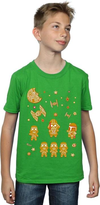 Immagine prodotto Star Wars Gingerbread Empire Maglietta Ragazzi (140, 146)