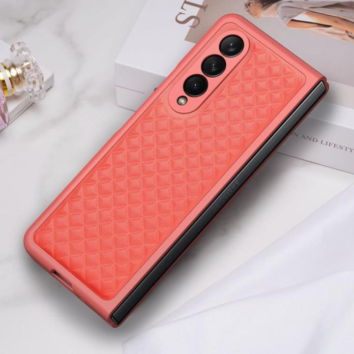 Actual product image Dux Ducis Venice Series Genuine Leather Case (Samsung Galaxy Z Fold4)