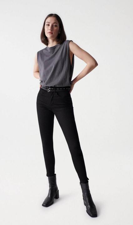Actual product image Salsa Jeans Cropped Secret Glamour Pushin Black (W40/L30)