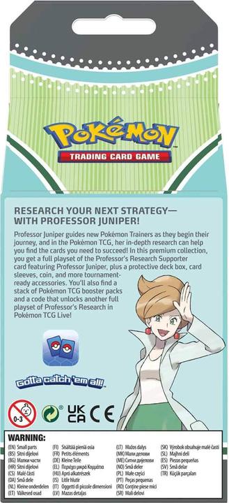 Produktbild Pokémon Professor Juniper Premium Tournament (Englisch, Booster Display)