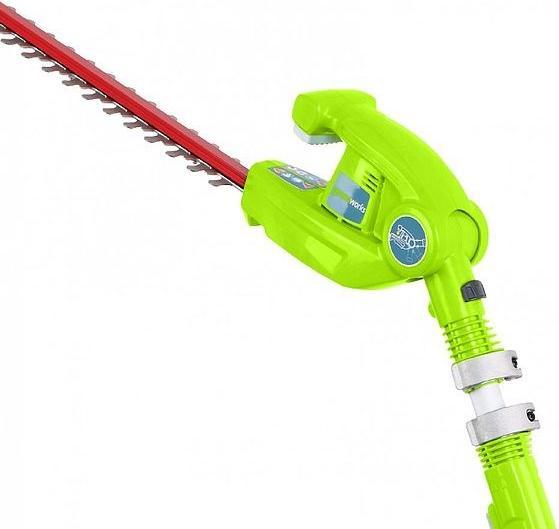 Productafbeelding Greenworks 24V Snoerloze Telescopische Heggenschaar G24PH51 51 cm (Draadloze heggenschaar)
