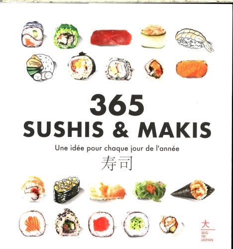 Image du produit 365 sushis & makis : une idée pour chaque jour de l'année (Français, Collectif, 2024)