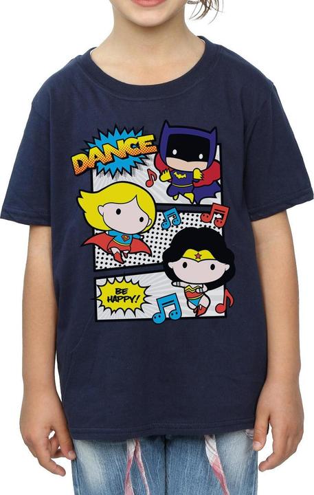 Immagine prodotto Chibi Super Friends Dance Maglietta Ragazze (152, 158)