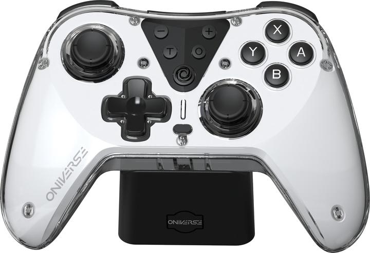 Actual product image Oniverse Nintendo Switch Astralite Controller Wireless Smoked White incl. Charging Station (Switch)