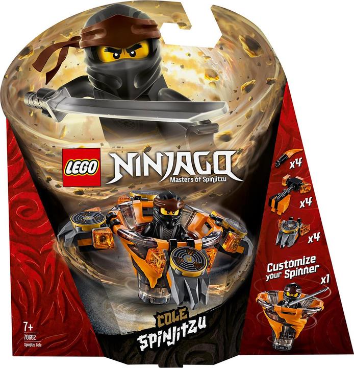 Image du produit LEGO Spinjitzu Cole (70662, LEGO Ninjago)