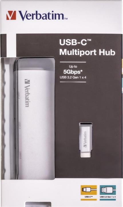 Produktbild Verbatim Multiport (USB-C, 4 Ports)