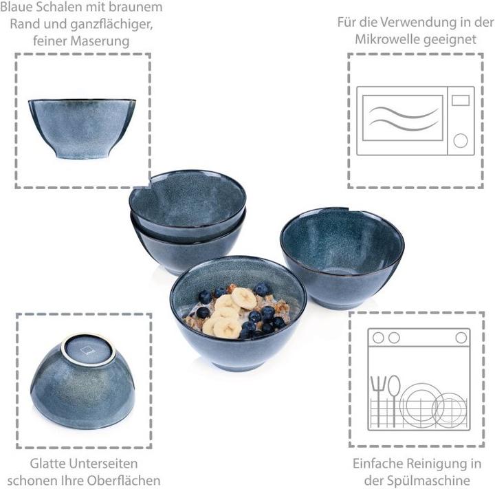 Immagine prodotto Sänger Geschirr Ciotole per cereali Darwin (0.80 l, 4 x)