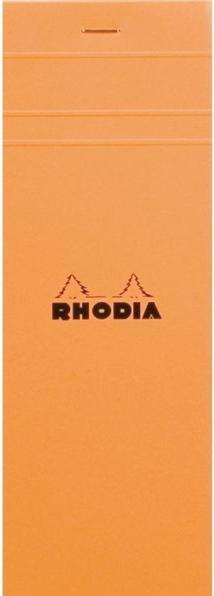 Actual product image Rhodia Blocks stapled 80g Basics (A4, Checked, Soft cover)