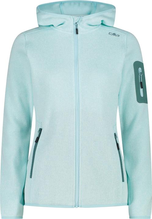 Immagine prodotto CMP Campagnolo Women's Jacket Fix Hood Jacquard Knitted 3H19826 (34, XXS)