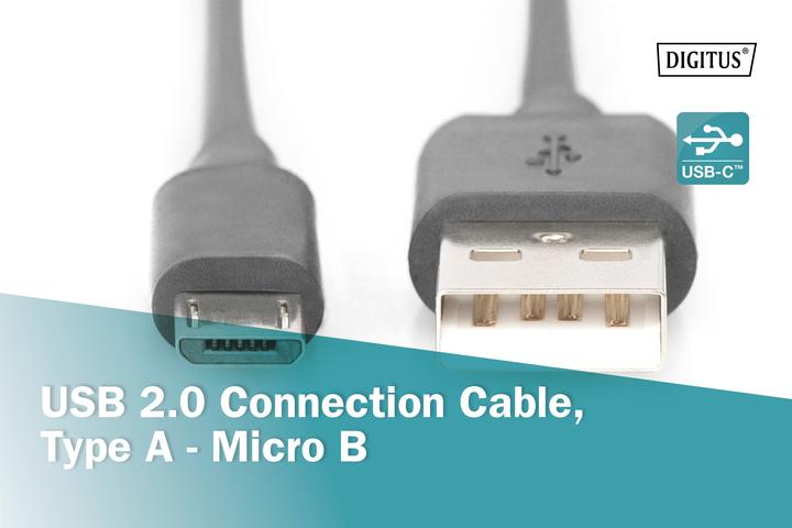 Actual product image Digitus USB 2.0 (3 m, USB 2.0)