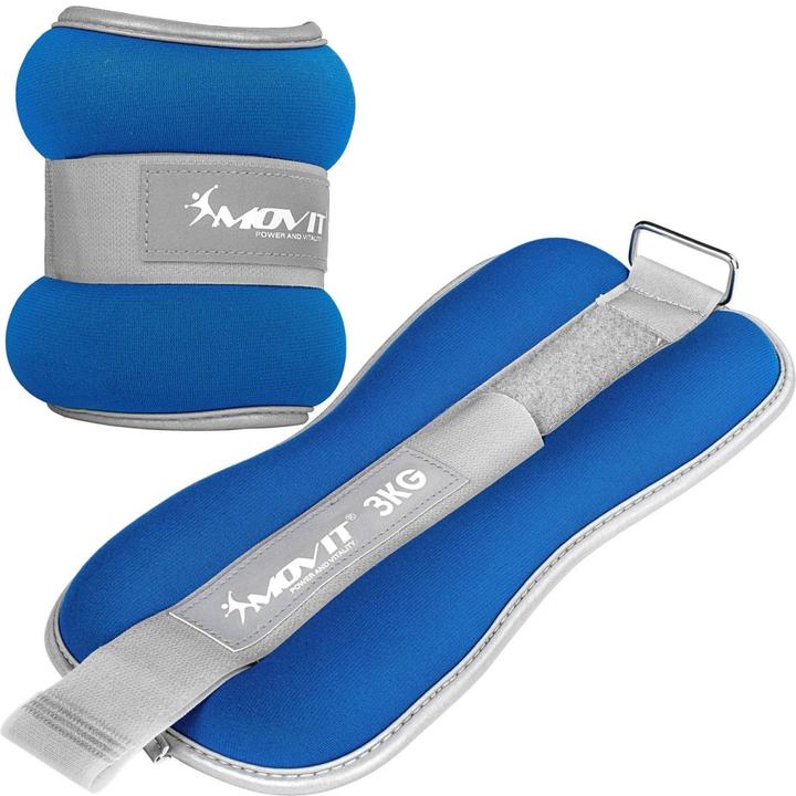 Actual product image Movit Weight cuffs (2 x 3 kg)