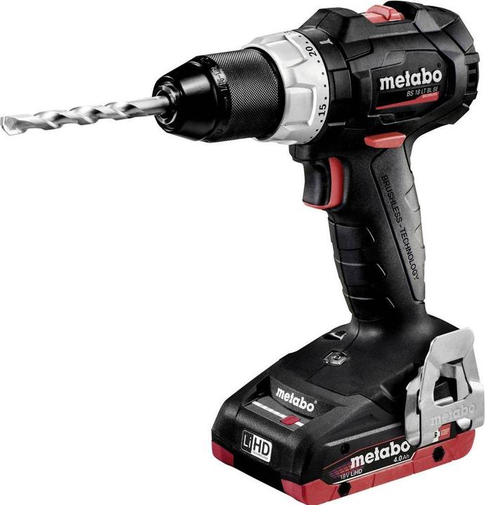 Actual product image Metabo 18V cordless drill driver BS 18 LT BL SE (Rechargeable battery operated)