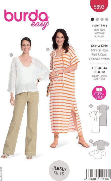 Produktbild Schnittmuster Kleid & Shirt