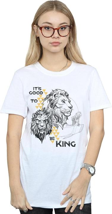 Immagine prodotto Disney The Lion King Movie It's Good To Be King Maglietta Ampia Donna (5XL)
