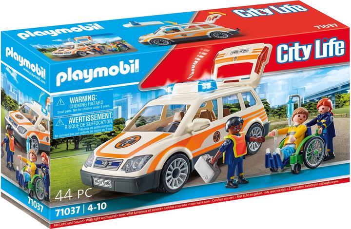 Actual product image Playmobil Emergency doctor car (71037, Playmobil City Life)