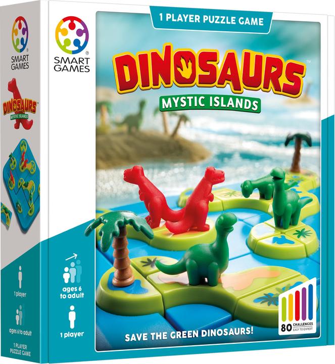 Smart Games Dinosaurs Mystic Islands (German, French, Italian, English)