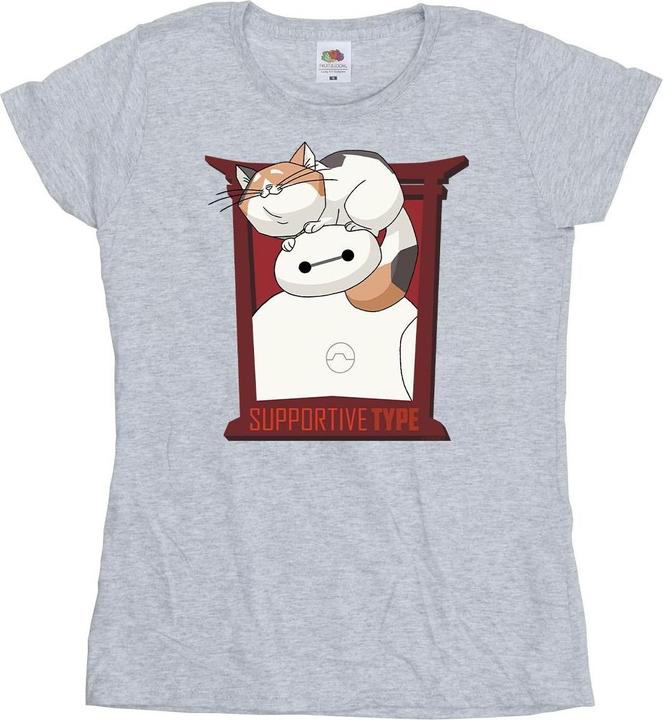 Immagine prodotto Disney Big Hero 6 Baymax Frame Support Maglietta Donna (XXL)