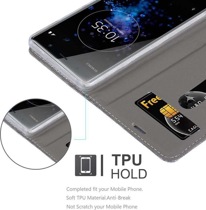 Productafbeelding Cadorabo Boek Jeans Optiek Cover (Sony Xperia XZ2 Premium)