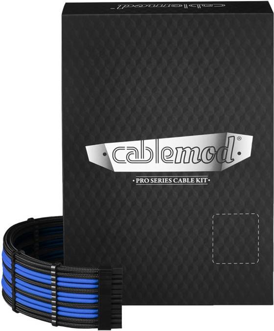 Immagine prodotto CableMod RT-Series Pro ModMesh 12VHPWR Kit doppio cavo per ASUS/Seasonic - nero/blu