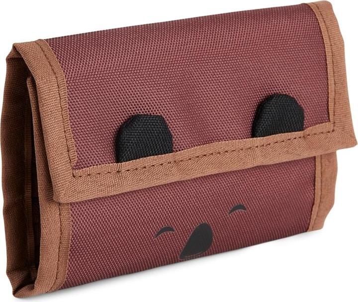Actual product image Nuuroo Kids wallet mahogany