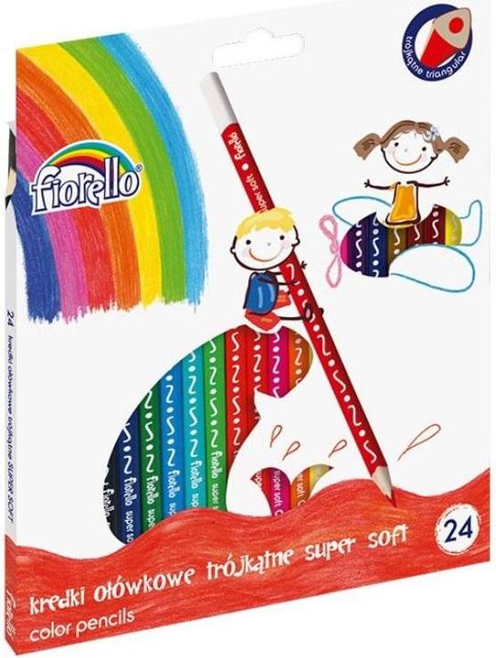 Produktbild GrandHall Superweiche Buntstifte 24 Farben FIORELLO (Mehrfarbig)