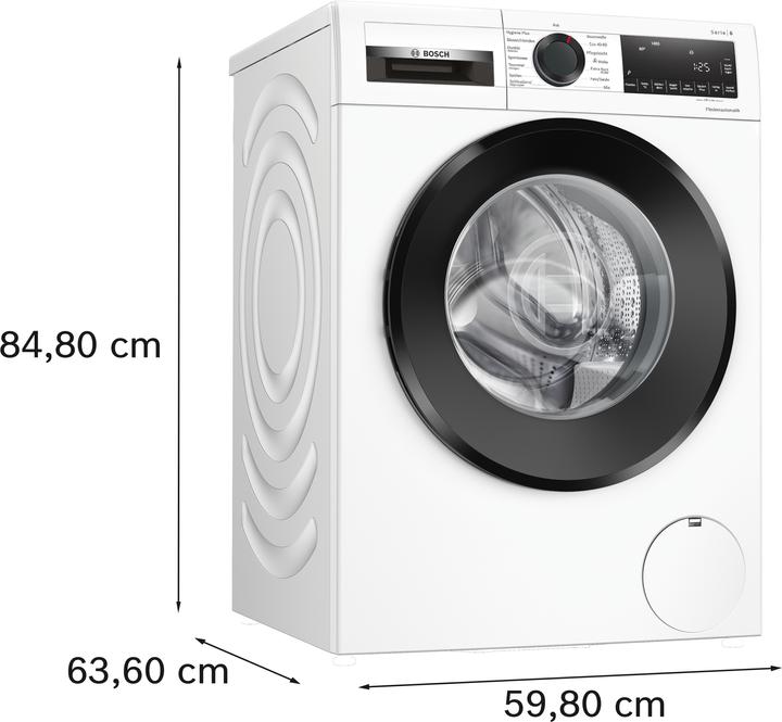Image du produit Bosch Hausgeräte WGG234070 (8 kg, Gauche)