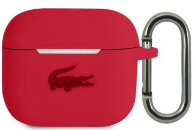 Actual product image Lacoste Airpods 3 Liquid Silicone Glossy Printing Logo Case (Headphone bag)