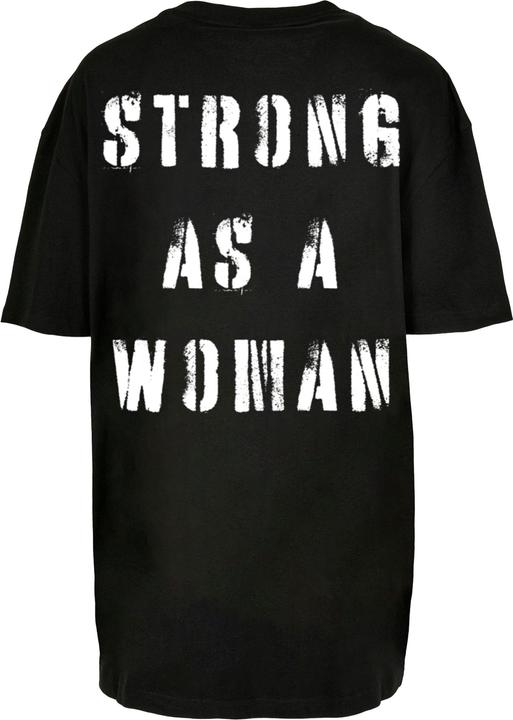 Actual product image Merchcode Ladies WD - Strong As A Woman Oversized Boyfriend Tee - 118349 (3XL)