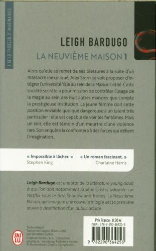Produktbild La neuvième maison. Tome 1 (Französisch, Leigh Bardugo, 2022)