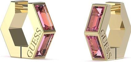 Guess Huggie Me Orecchini senza tempo placcati in oro rosa JUBE03133JWYGFCT/U