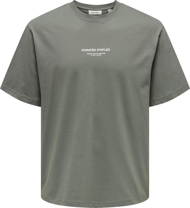 Only & Sons Onscurated Rlx Print Ss Tee Noos