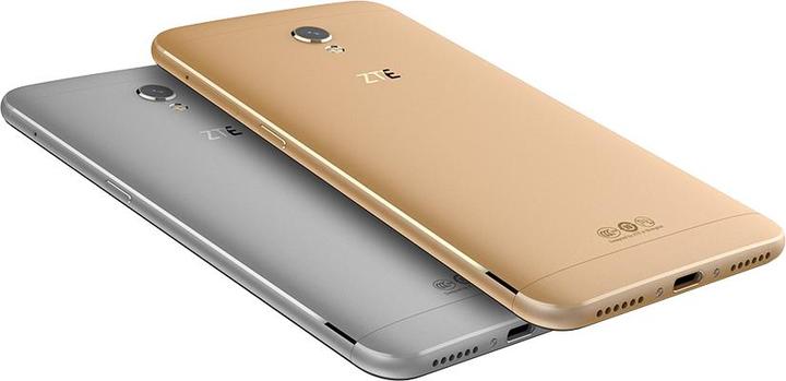 Actual product image ZTE Blade V7 grey (Grey, Hybrid Dual SIM)