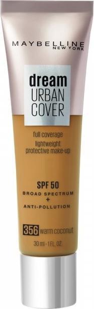 Maybelline New York Maybelline Dream Urban Cover All-In-One Protective Makeup SPF 50 356 Warm Coconut