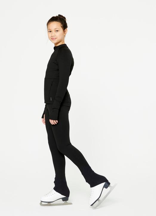 Image du produit Axelys Leggings patinage artistique enfants training - noir (10, 11, 12)
