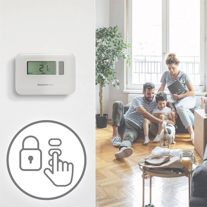 Image du produit Honeywell Thermostat d'ambiance T3 7 jours stat, programmable, câblé