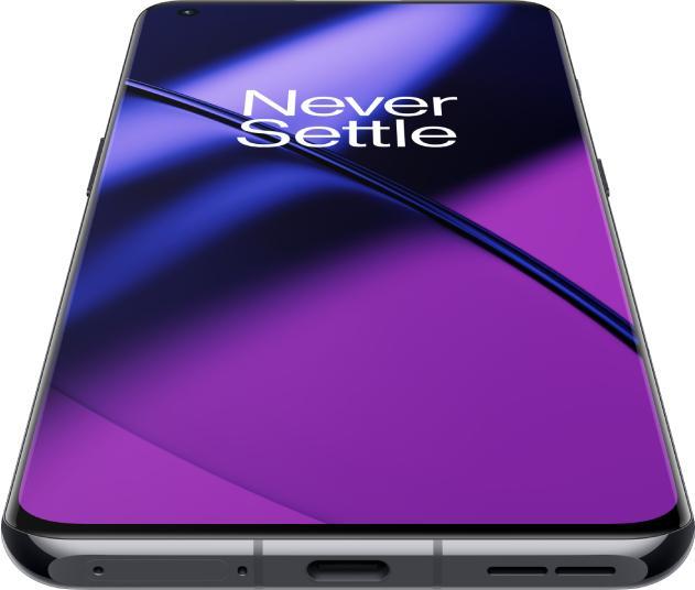 Productafbeelding OnePlus 11 (128 GB, Titanium Zwart, 6.70", Hybride dubbele SIM + eSIM, 50 Mpx, 5G)