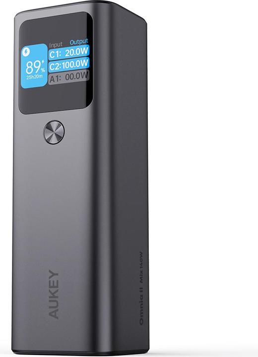 Aukey Sprint X (27600 mAh, 140 W, 99.36 Wh)