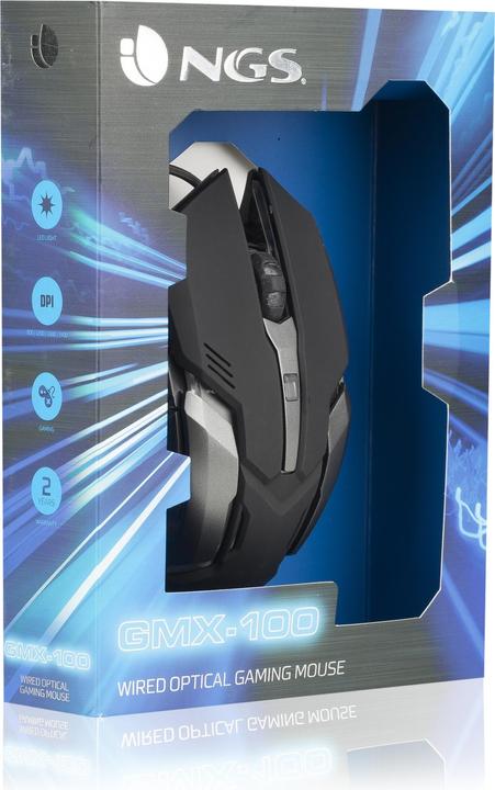Image du produit NGS GMX- souris de jeu 100 LED (Filaire)