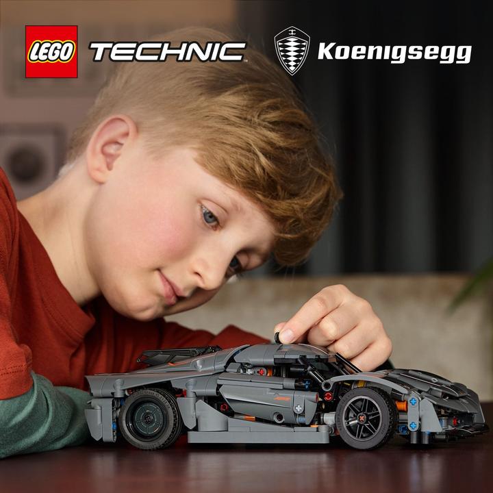 Actual product image LEGO Koenigsegg Jesko Absolut super sports car (42173, LEGO Technic)
