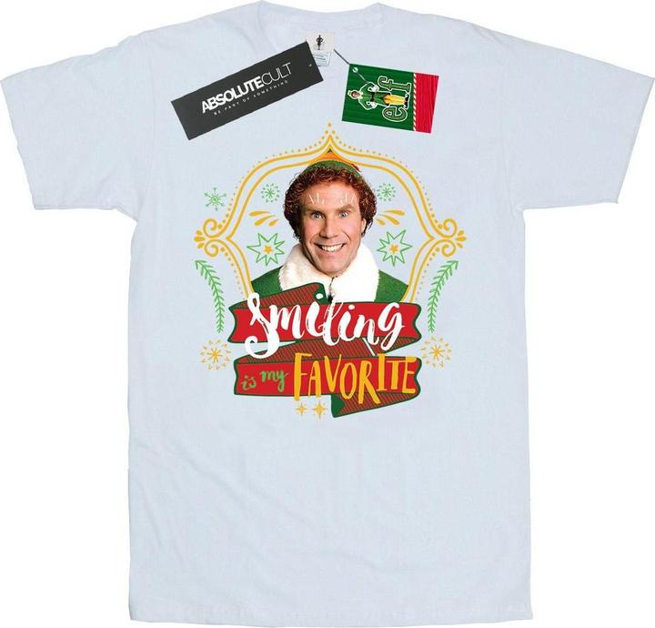 Immagine prodotto Elf Buddy Smiling Maglietta Ampia Donna (M)