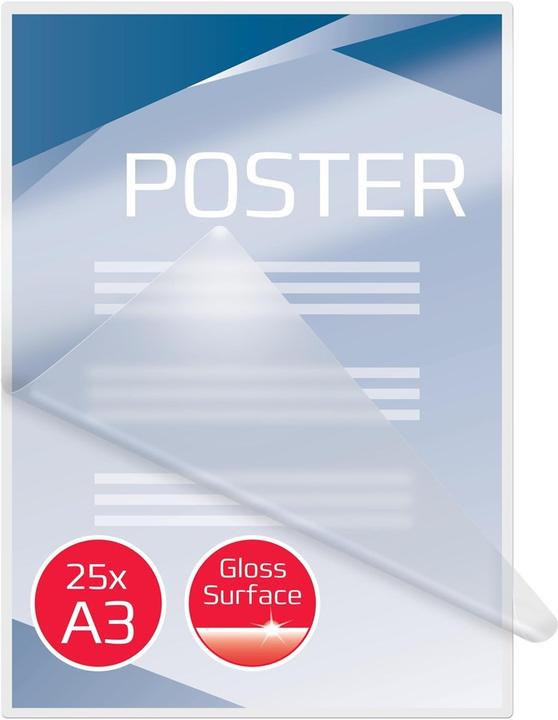 Actual product image GBC DOCUMENT POUCH - hot laminating foil pouches (A3, 25 Piece, 125 µm)
