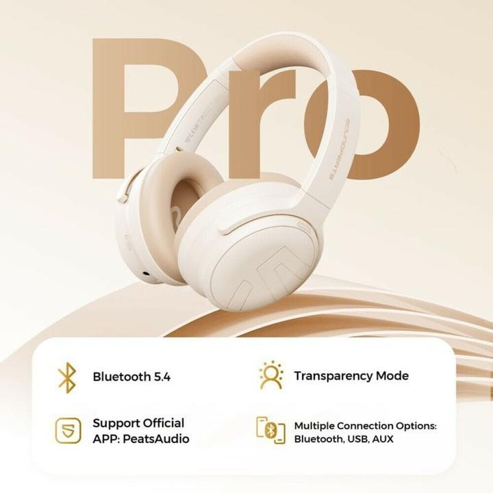 Produktbild Soundpeats Space Pro Overhead- Headset beige (Kabellos)