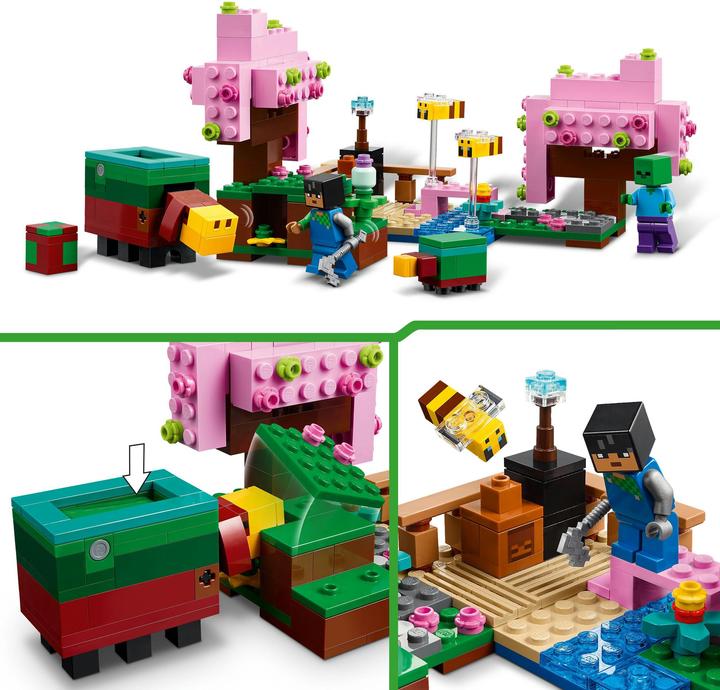 Produktbild LEGO Der Kirschblütengarten (21260, LEGO Minecraft)